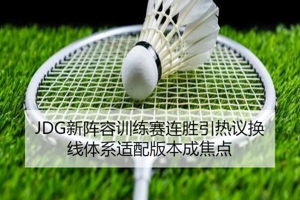 JDG新阵容训练赛连胜引热议换线体系适配版本成焦点